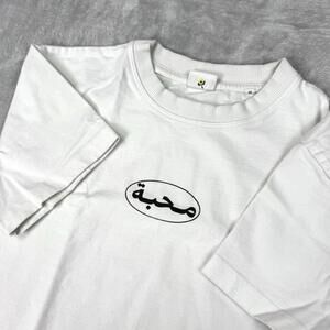Kotn Canada White T-Shirt Arabic Graphic Egyptian Cotton Crop Size M Streetwear